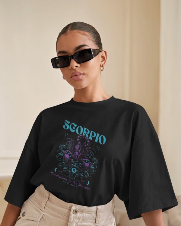 Oversize Scorpio Zodiac T