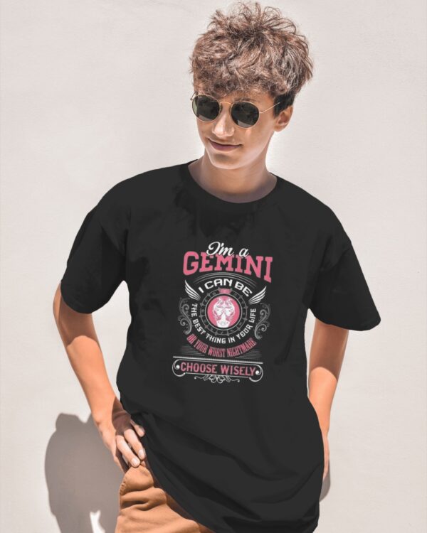 Gemini Zodiac Oversized T-Shirt