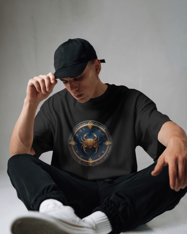 Cancer Zodiac Oversized T-Shirt