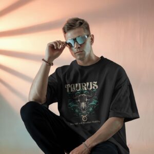 Taurus Zodiac Oversized T-Shirt