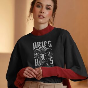 Aries Zodiac Oversized T-Shirt