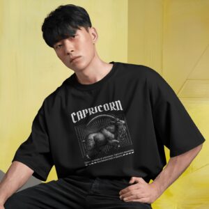 Capricorn Zodiac Oversized T-Shirt