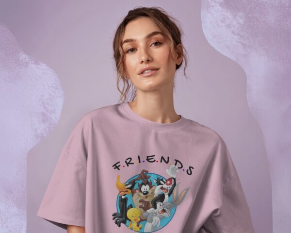Looney Tunes Oversized T-Shirt for Women