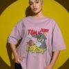 Tom and Jerry Oversized T-Shirt for Women