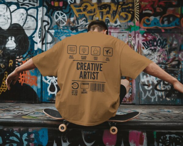 Creative Artist Oversized T-Shirt