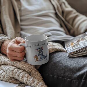 Tom and Jerry coffee mug