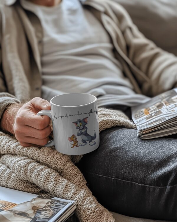 Tom and Jerry coffee mug