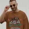 Error 404 Oversized T-Shirt