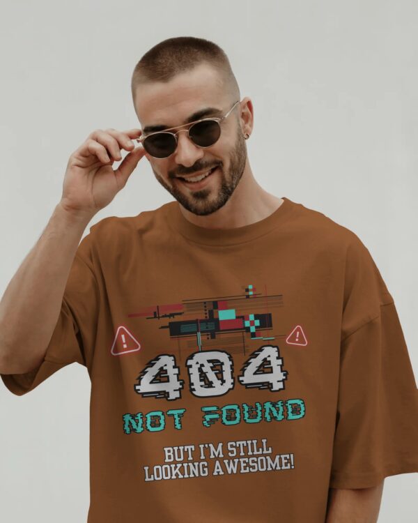 Error 404 Oversized T-Shirt