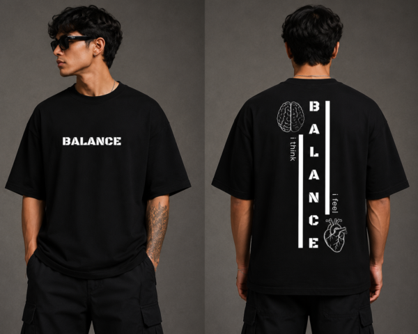 Balance Oversized T-Shirt