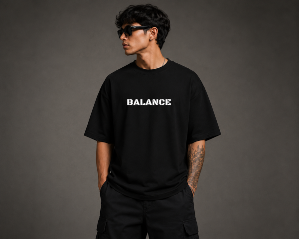 Balance Oversized T-Shirt Deeshive
