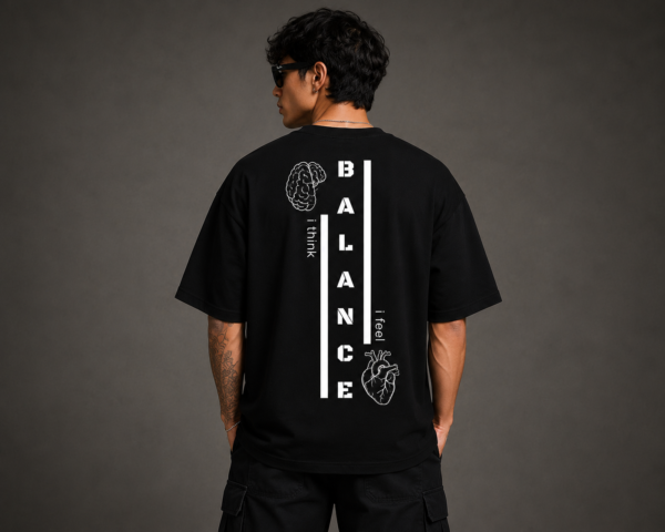Balance Oversized T-Shirt Deeshive