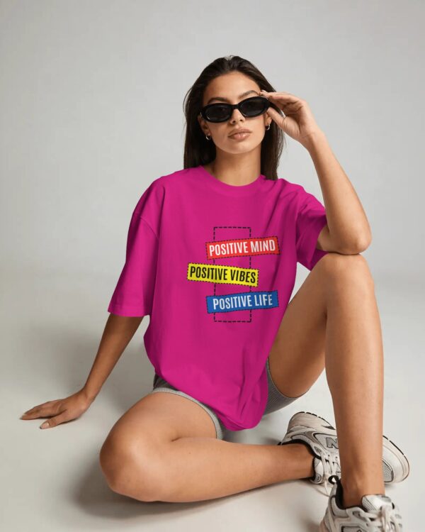 Positive Mind Oversized T-Shirt