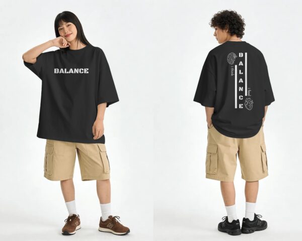 Balance Oversized T-Shirt