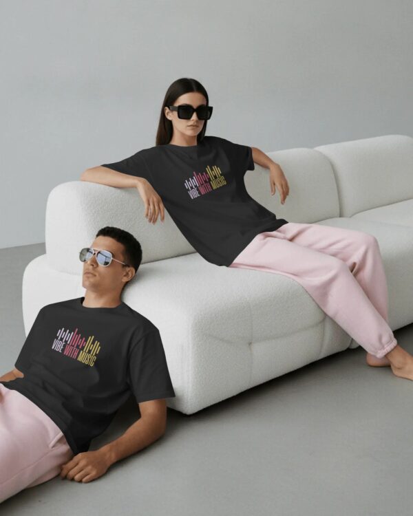 Vibe With Music Oversized T-Shirt