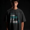 Set Goals Take Action Stay Focused Oversized T-Shirt