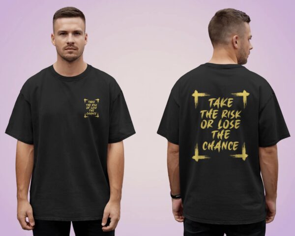 Take the Risk Oversized Tee