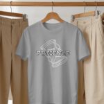 240 gsm oversized t-shirt, grey graphic t-shirt,