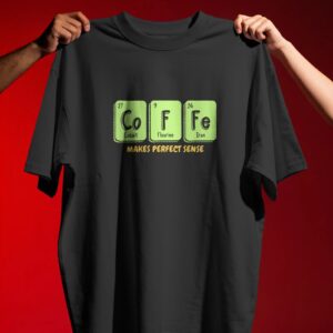 Oversized coffee graphic tee