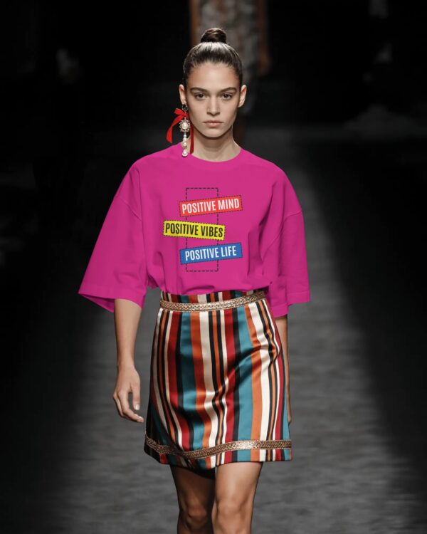 Positive Mind Oversized T-Shirt