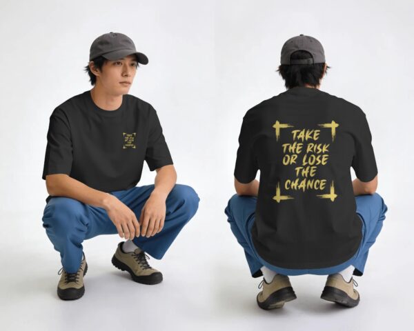 Take the Risk Oversized Tee