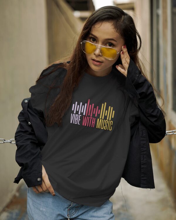 Vibe With Music Oversized T-Shirt